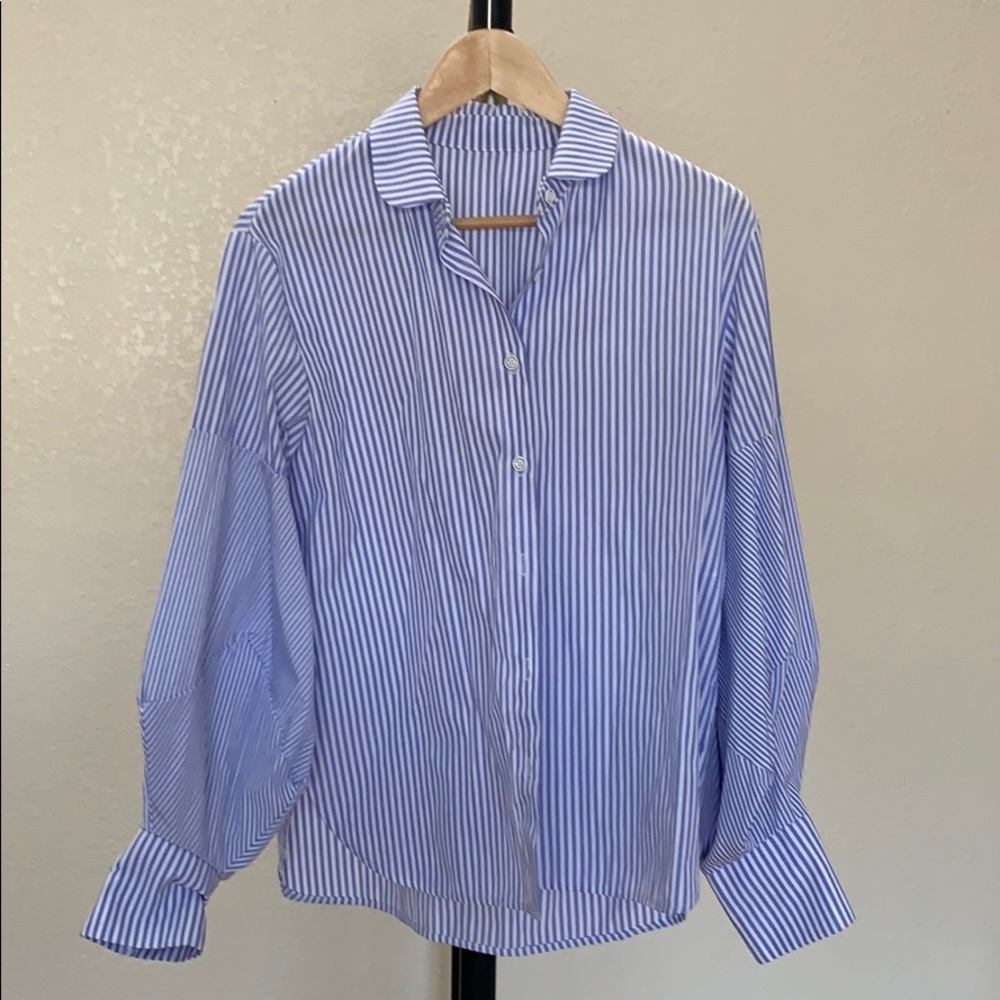 Marais | Strip Shirt Unique Sleeves Size S